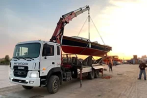 Манипулятор Fassi F135A.0.25 на базе Hyundai HD250