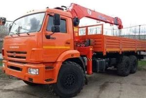 Манипулятор Kanglim KS 2056 SM на базе КамАЗ-5320