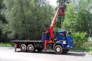 Манипулятор Kanglim KS1256G-II на базе КамАЗ-43118