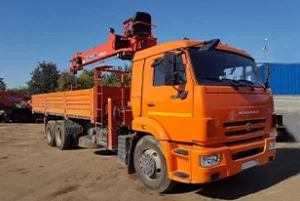 Манипулятор Kanglim KS2056H на базе КамАЗ-65115
