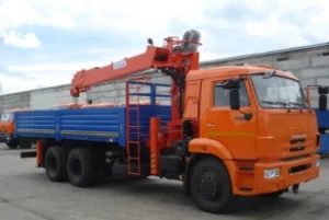 Манипулятор Kanglim KS2056SM на базе КамАЗ-65115