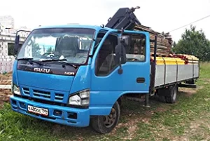 Манипулятор Maeda MC-384A на базе Isuzu NQR-75