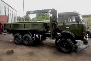 Манипулятор Соломбалец СФ-65 на базе КамАЗ-4310