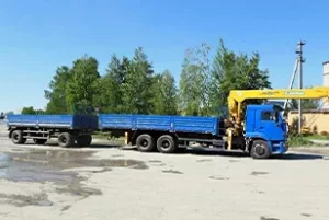 Манипулятор Soosan SCS 736 LII на базе КамАЗ-65117