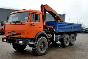Манипулятор Unic UR-V500-1 на базе КамАЗ-43118