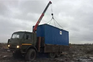 Манипулятор Unic URV-554 на базе КамАЗ-4310